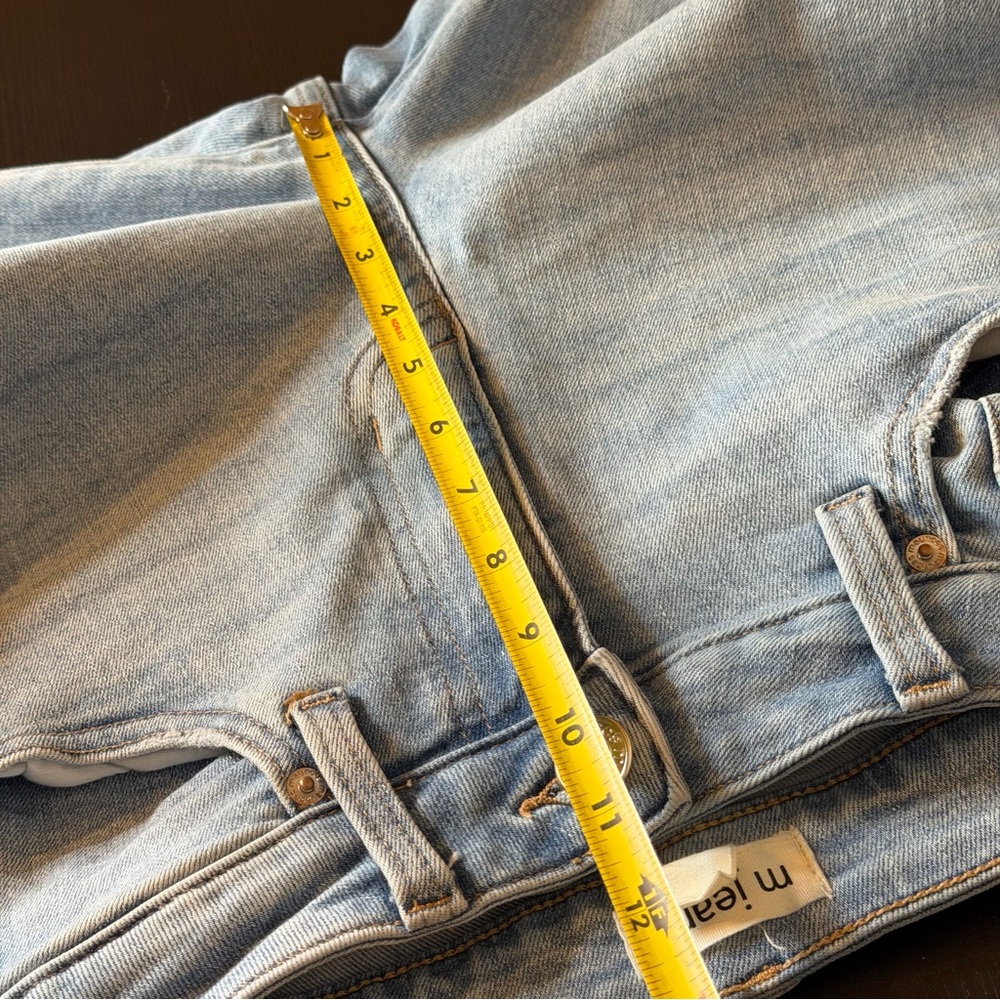 M Jeans by Maurice’s straight ankle cuff size 8 short hight waist (Bin #1) - Picture 7 of 9